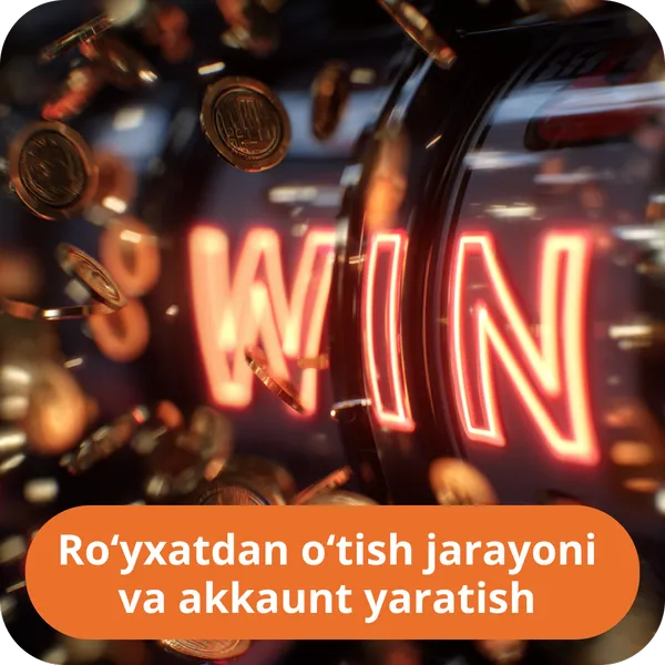 Ro‘yxatdan o‘tish jarayoni va akkaunt yaratish